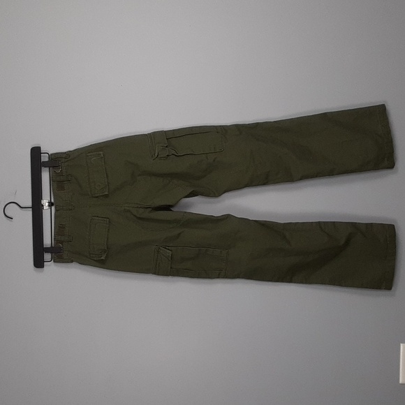 John Galt PACSUN Olive Green Low Rise Utility Cargo Pants - Picture 8 of 10